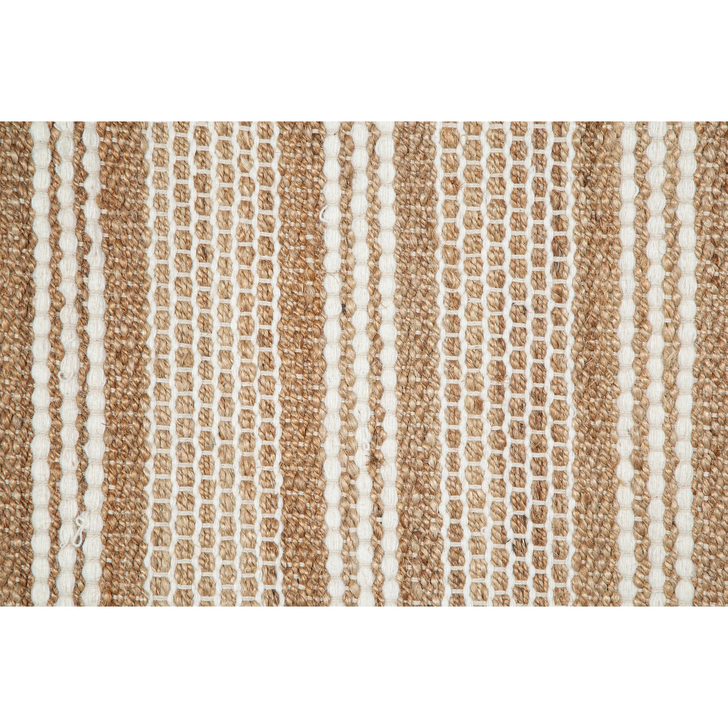 Tapete Jute Novato Natural/White