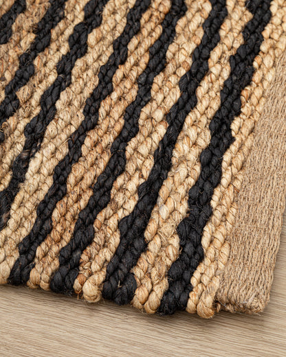 Tapete Jute Agadir Black