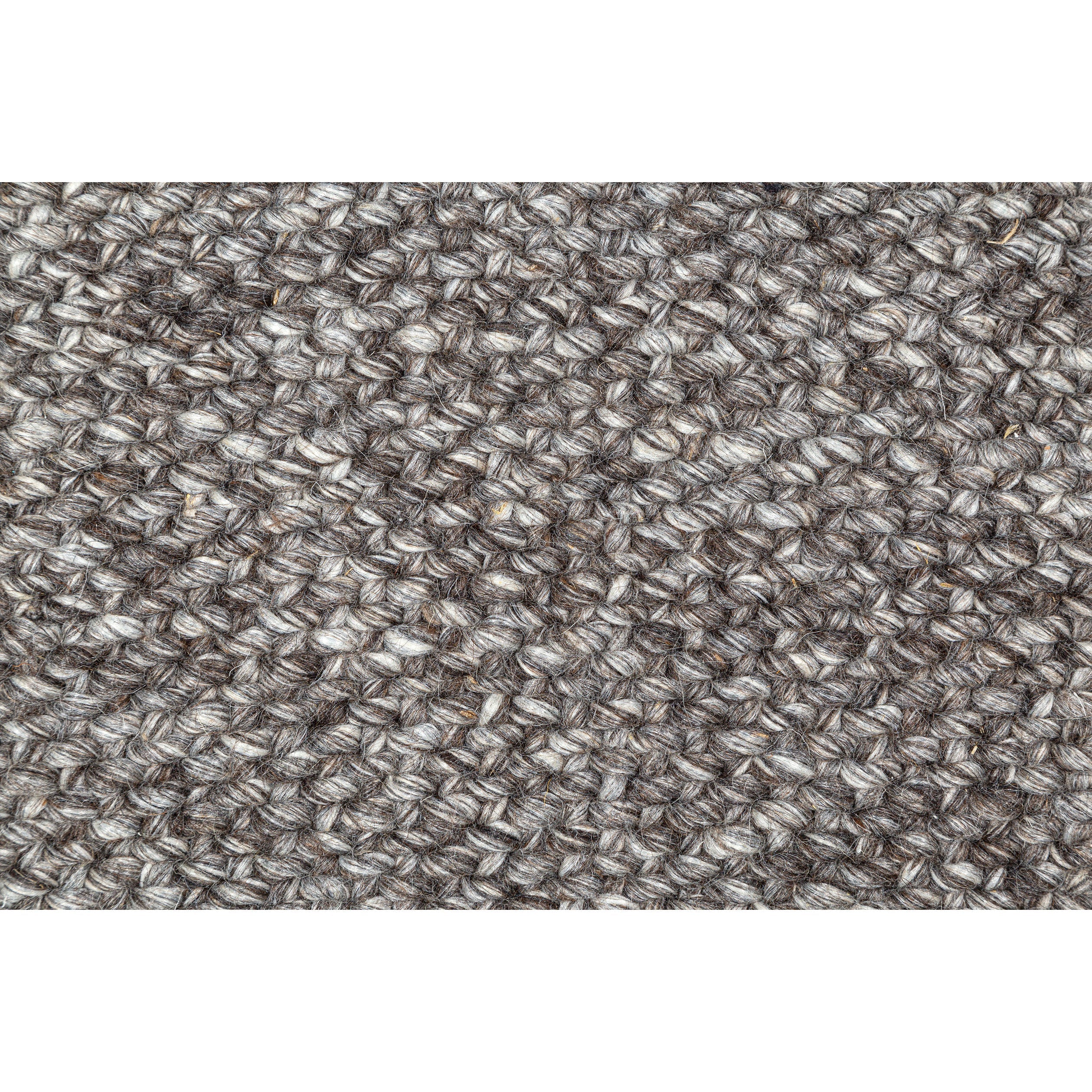 Tapete Looped Basket Weave Natural Raven Dk Grey