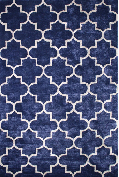 Tapete Viena Mosaico Navy/Silver